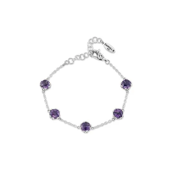 Glow Bracelet- Amethyst William Jeffrey's, Ltd. Mechanicsville, VA