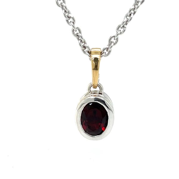 Sterling Silver Garnet Pendant William Jeffrey's, Ltd. Mechanicsville, VA