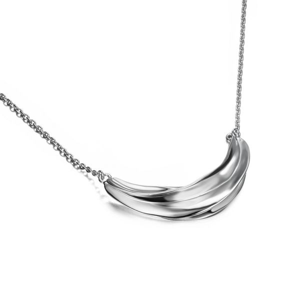 Wavy design necklace in sterling silver 925 William Jeffrey's, Ltd. Mechanicsville, VA