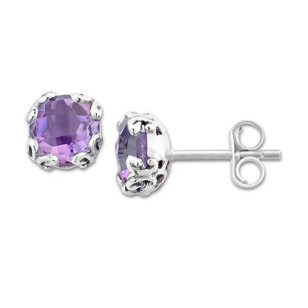 Glow Studs- Amethyst William Jeffrey's, Ltd. Mechanicsville, VA