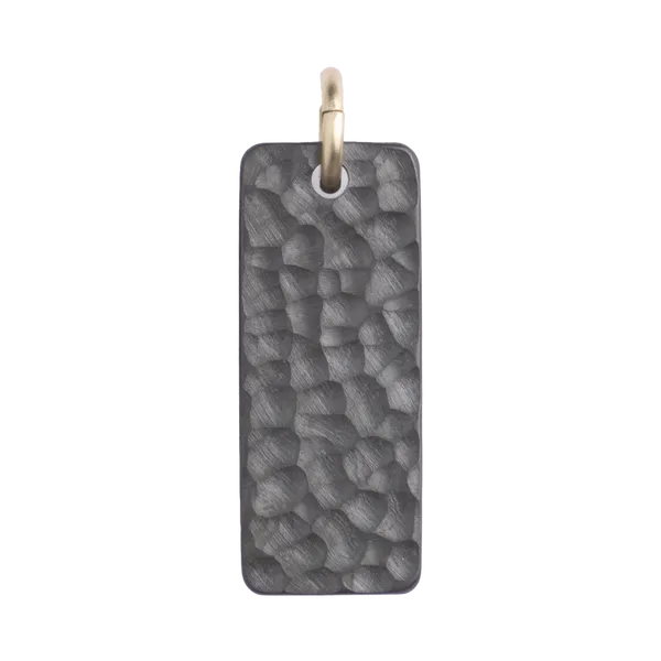 Zirconium Rectangle Foiled Pendant William Jeffrey's, Ltd. Mechanicsville, VA