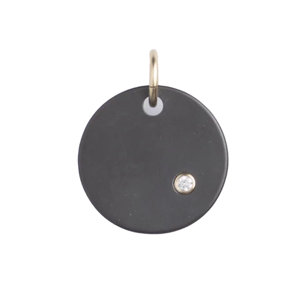 Zirconium Circle Pendant William Jeffrey's, Ltd. Mechanicsville, VA