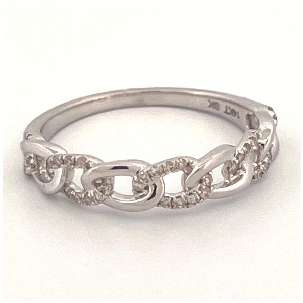 White 14 Karat Fashion Ring Woelk's House of Diamonds Russell, KS