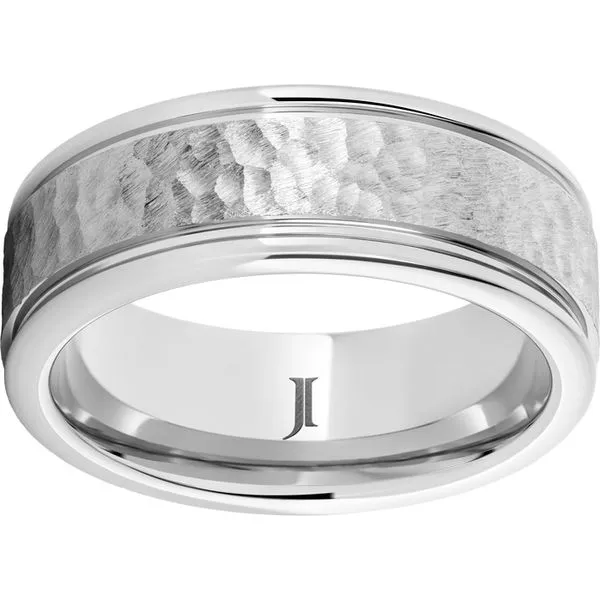 Serinium Round Edge Flat Moon Finish Ring Woelk's House of Diamonds Russell, KS