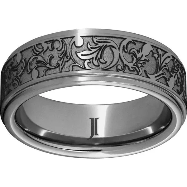 Tungsten Latigo Laser Ring Woelk's House of Diamonds Russell, KS