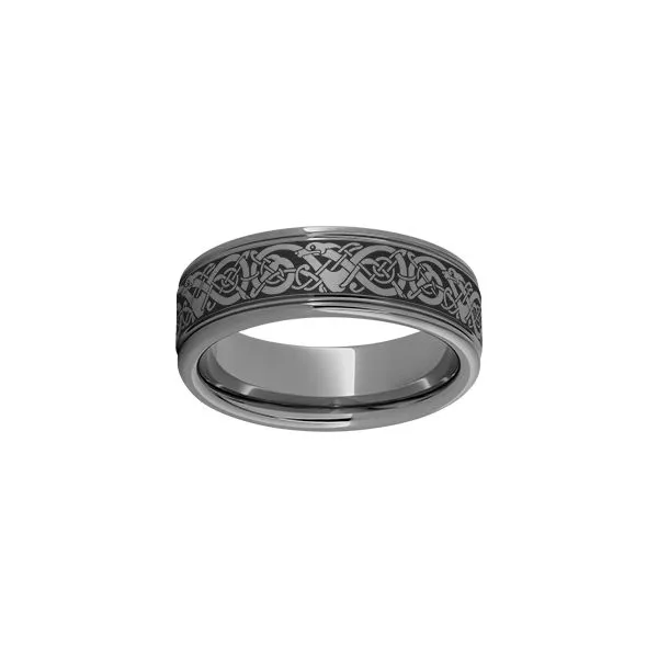 Tungten Carbide REF Viking Ctr Ring Woelk's House of Diamonds Russell, KS