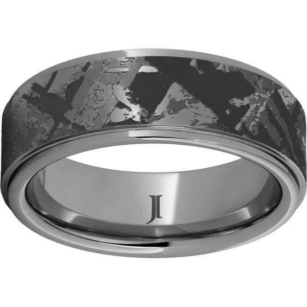 Tungsten FGE Kuiper Meterite Laser Ring Woelk's House of Diamonds Russell, KS