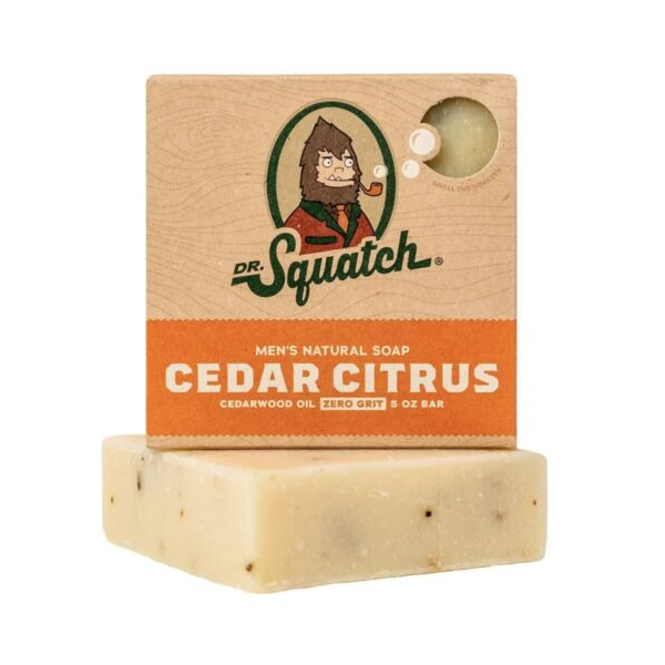Dr. Squatch Cedar Citrus Soap Woelk's House of Diamonds Russell, KS