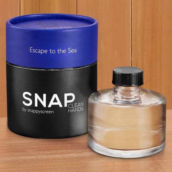 SNAPPYSCREEN TOUCHLESS SANITIZER REFILL CARTRIDGE - ESCAPE TO THE SEA Woelk's House of Diamonds Russell, KS
