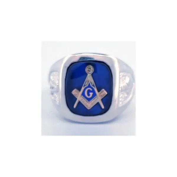 Sterling Silver Masonic Ring Woelk's House of Diamonds Russell, KS