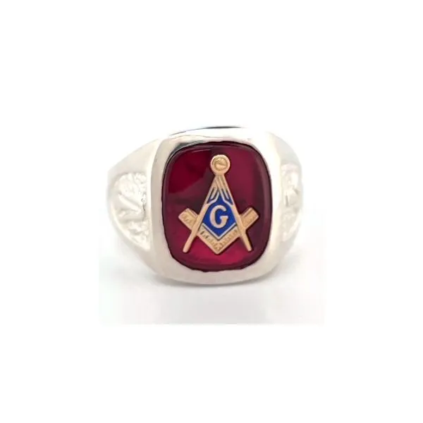 Sterling Silver Masonic Ring Woelk's House of Diamonds Russell, KS