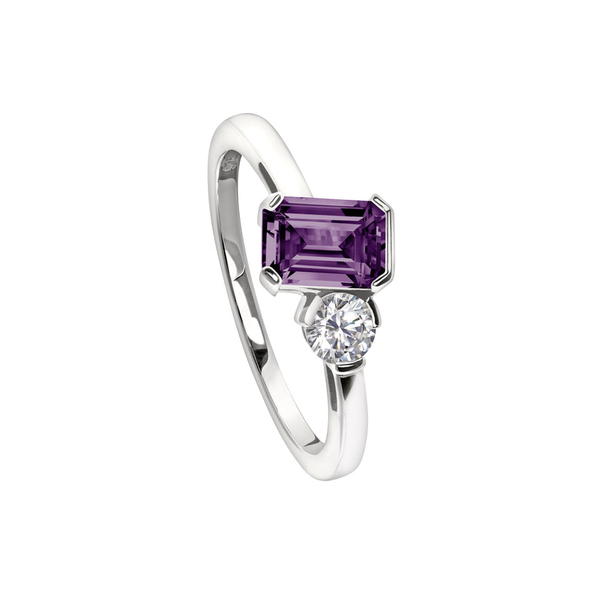 February Birthstonee Ring Woelk's House of Diamonds Russell, KS