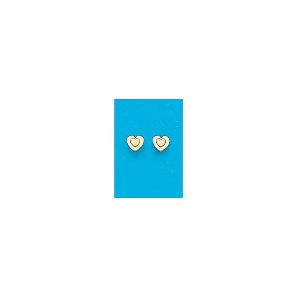 Yellow heart earrings Woelk's House of Diamonds Russell, KS