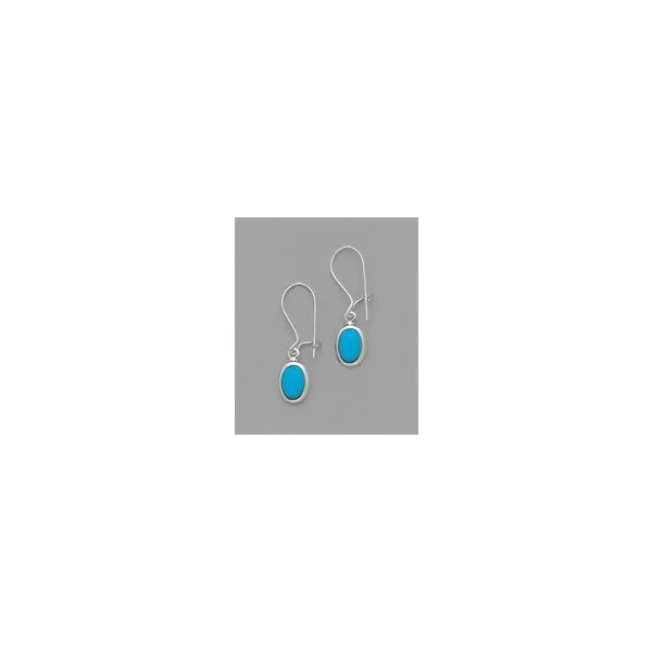 Allergy Free Turquoise Earring Woelk's House of Diamonds Russell, KS