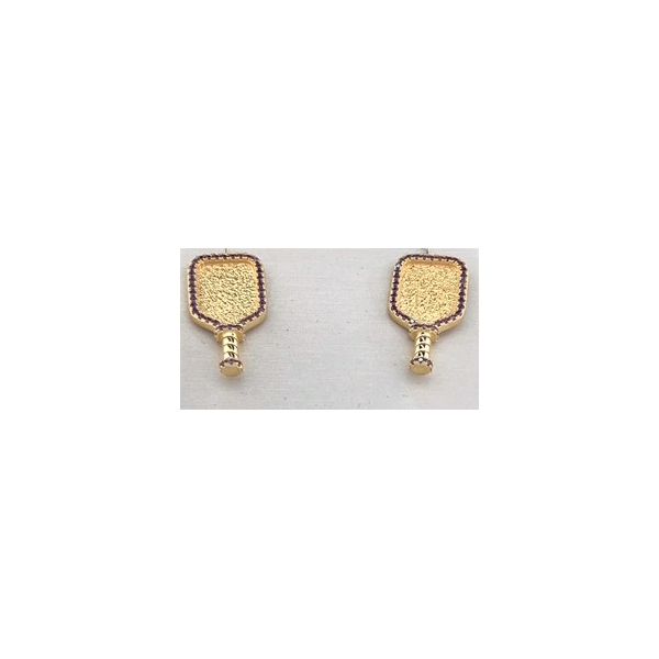 Pickleball Earrings Woelk's House of Diamonds Russell, KS
