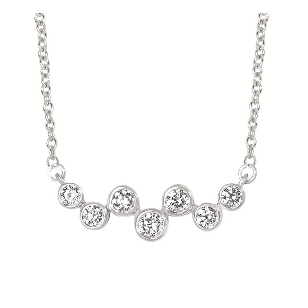 Lab Diamond Sterling Sivler Pendant Woelk's House of Diamonds Russell, KS