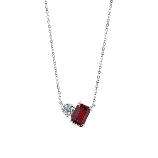 January Birthstone Necklace Woelk's House of Diamonds Russell, KS