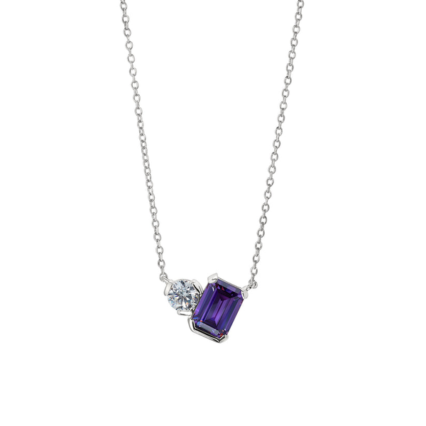 February Birthstone Necklace Woelk's House of Diamonds Russell, KS