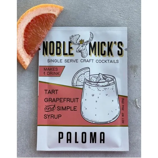 Single serve craft cocktail - Paloma mix packets Woelk's House of Diamonds Russell, KS