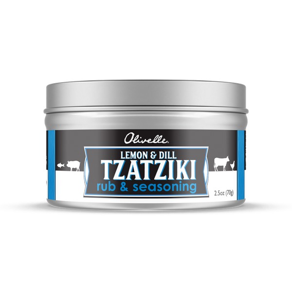 Lemon & Dill Tzatziki Rub & Seasoning 3 oz Woelk's House of Diamonds Russell, KS