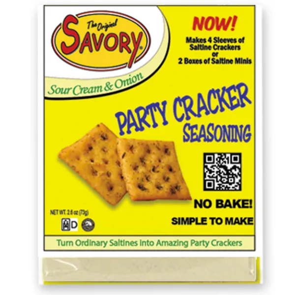 Savory Party Crakcer Seasoning - Sour Cream & Onion Woelk's House of Diamonds Russell, KS