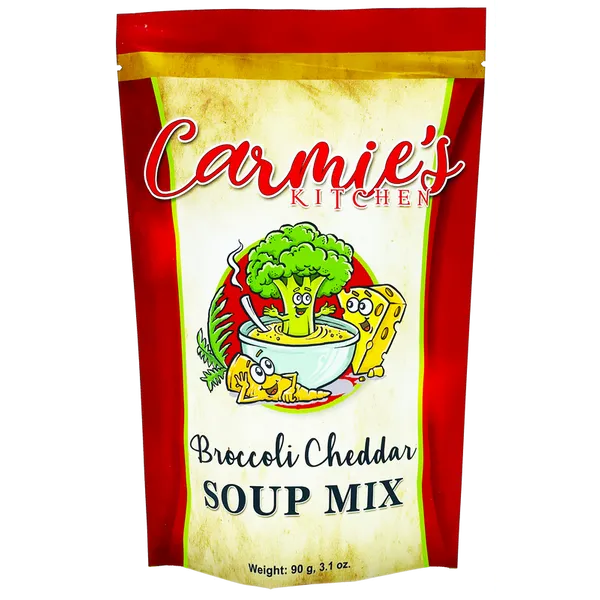 Carmies : Broccoli Cheddar Soup Mix Woelk's House of Diamonds Russell, KS