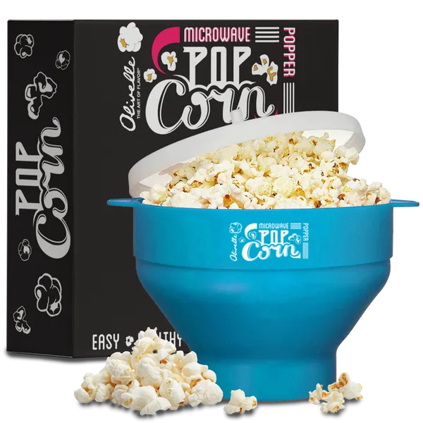 Silicone Popcorn Popper - Ocean Woelk's House of Diamonds Russell, KS