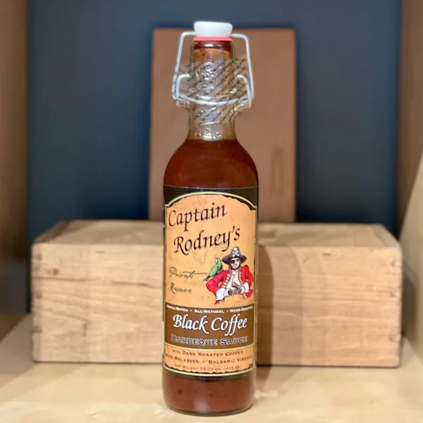 Black Coffee BBQ Sauce 15.75oz Woelk's House of Diamonds Russell, KS