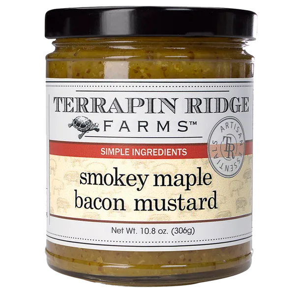 Smokey Maple Bacon Mustard Sauce Woelk's House of Diamonds Russell, KS
