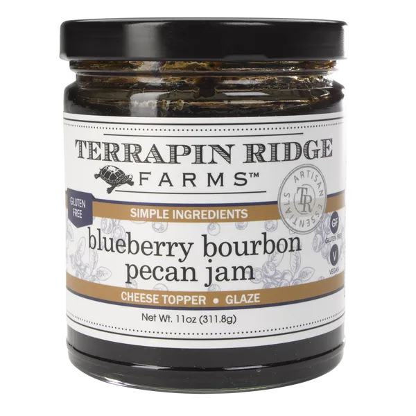 Blueberry Bourbon Pecan Jam Woelk's House of Diamonds Russell, KS