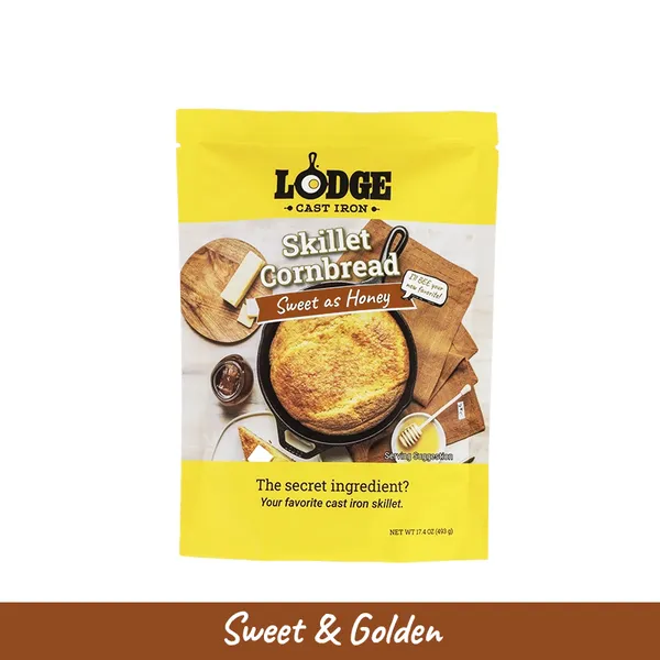 Lodge Skillet Cornbred Mix - Sweet As Honey Woelk's House of Diamonds Russell, KS