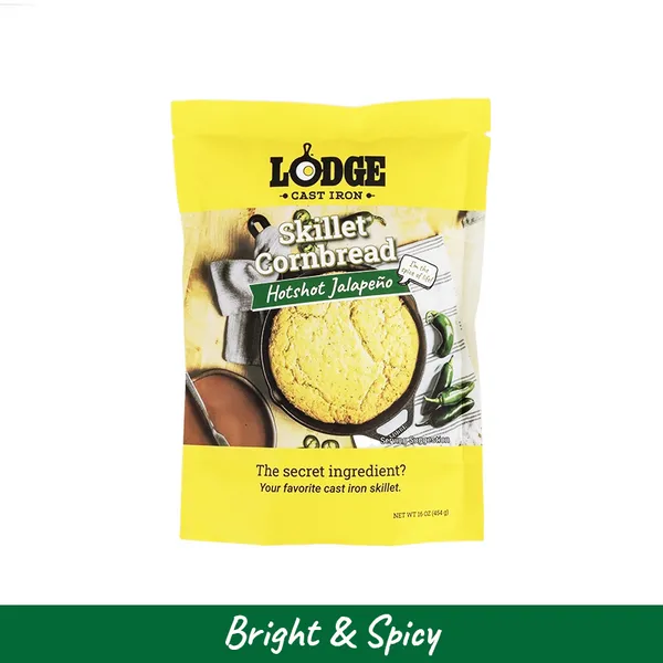 Lodge Skillet Cornbread Mix - Hotshot Jalapeno 16oz Woelk's House of Diamonds Russell, KS