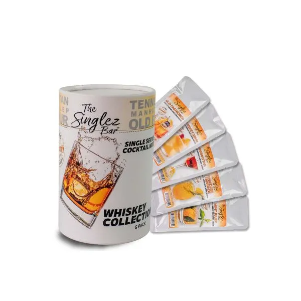 Singlez Bar 5 Pack Whiskey Collection Woelk's House of Diamonds Russell, KS