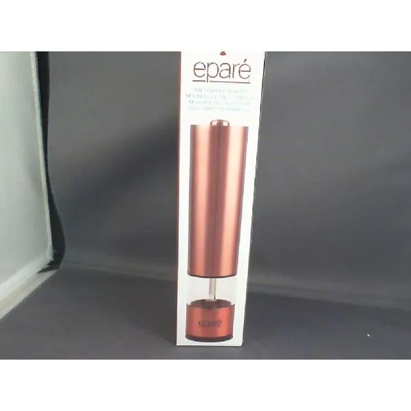 Faire Epare Copper Batter Opperated Salt/Pepper Mill Image 2 Woelk's House of Diamonds Russell, KS
