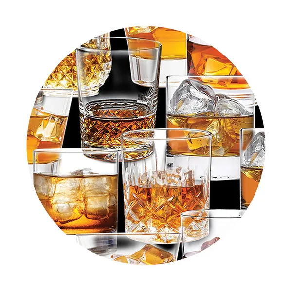 Whiskey Glasses Jar Opener Woelk's House of Diamonds Russell, KS