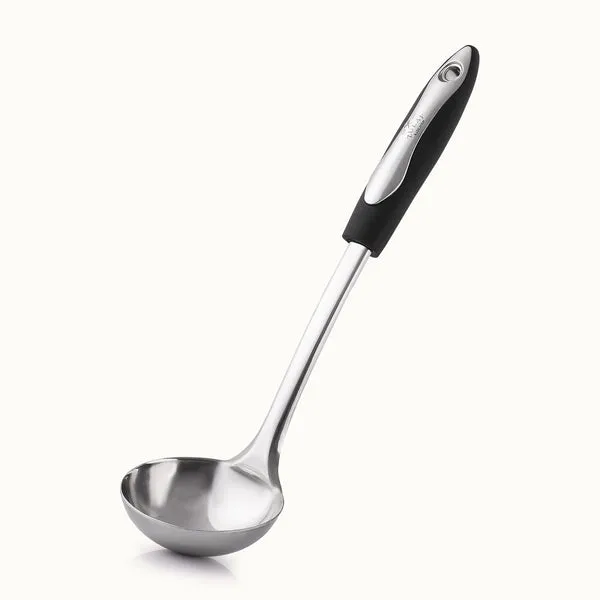 Premium 12-inch Stainless Steel Soup Ladle Woelk's House of Diamonds Russell, KS