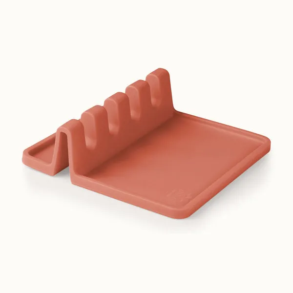 Silicone Utensil Rest with Drip Pad for Multiple Utensils - Canyon Rose Woelk's House of Diamonds Russell, KS