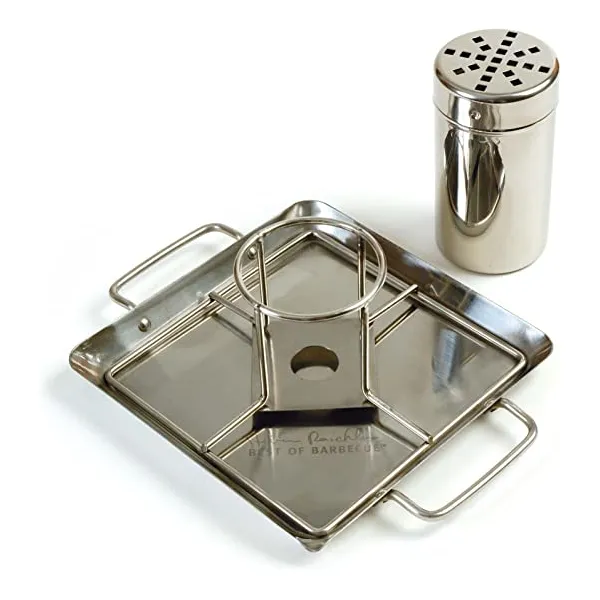 Stainless steel beer can chicken roaster Woelk's House of Diamonds Russell, KS