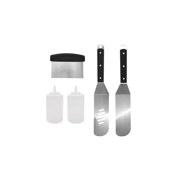 5 piece griddle tool set