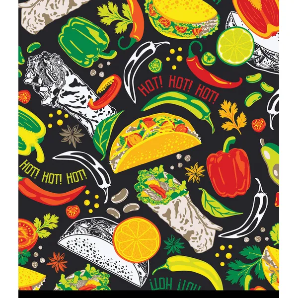 Cilli Peppers & Tacos Silli Plate Cozy Woelk's House of Diamonds Russell, KS