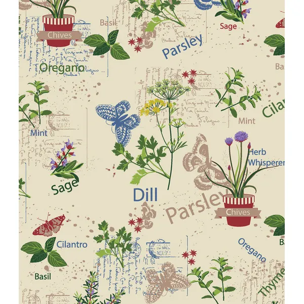 Garden Fresh Herbs Silli Plate Cozy Woelk's House of Diamonds Russell, KS