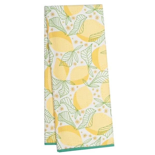 Anywhere Towel Reversible - RJW Lemon Sparkle Woelk's House of Diamonds Russell, KS
