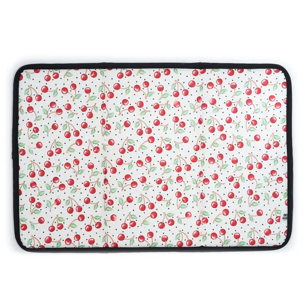 Drying Mat - Cherry Harvest Red Woelk's House of Diamonds Russell, KS