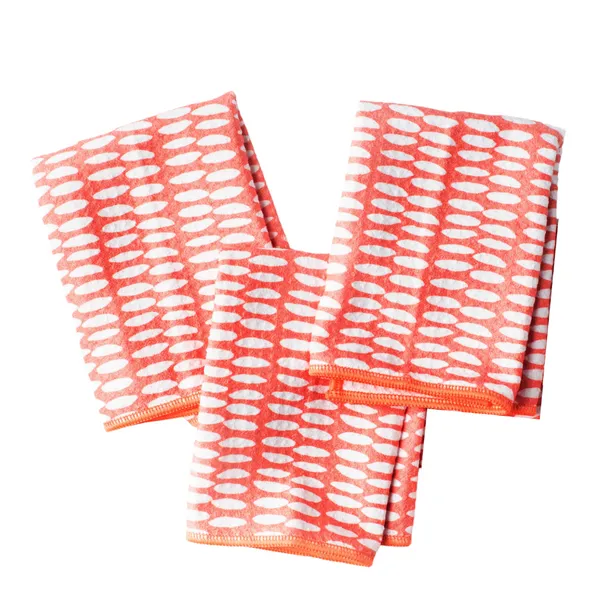 Mighty Mini Towel (Set of 3) - Beans Coral Woelk's House of Diamonds Russell, KS
