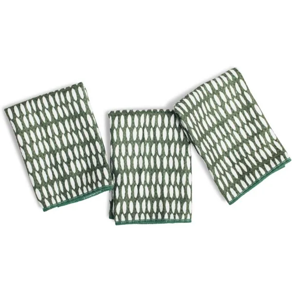 Mighty Mini Towel (Set of 3) - Beans Garden Green Woelk's House of Diamonds Russell, KS