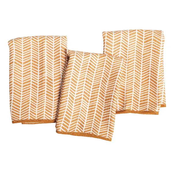 Mighty Mini Towel (Set of 3) - Branches Gold Woelk's House of Diamonds Russell, KS