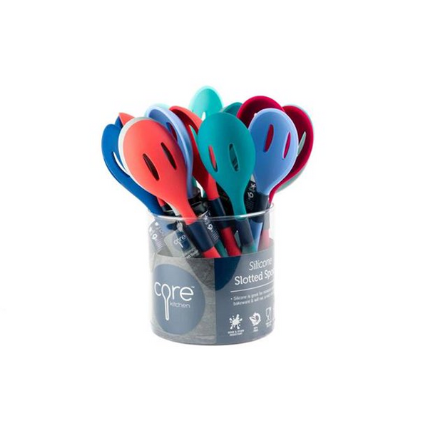 Core Silicone Slotted Spoon Woelk's House of Diamonds Russell, KS