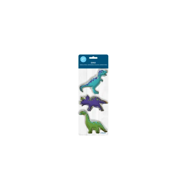 Dino 3pc Cookie Cutter Set Woelk's House of Diamonds Russell, KS