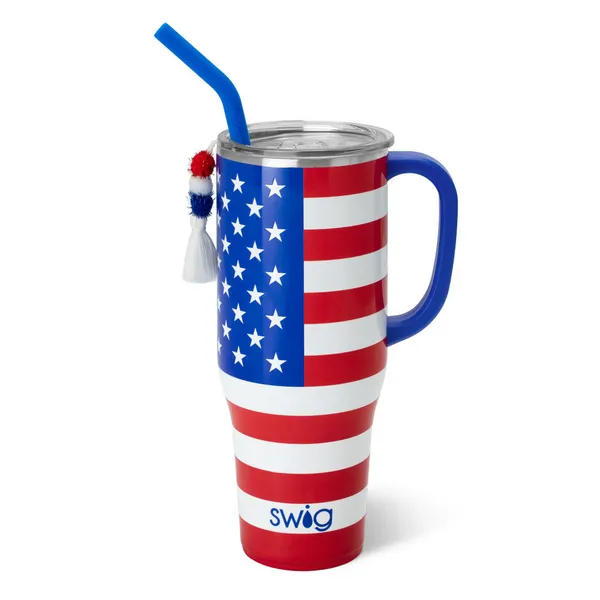 All American Mega Mug 40oz Woelk's House of Diamonds Russell, KS