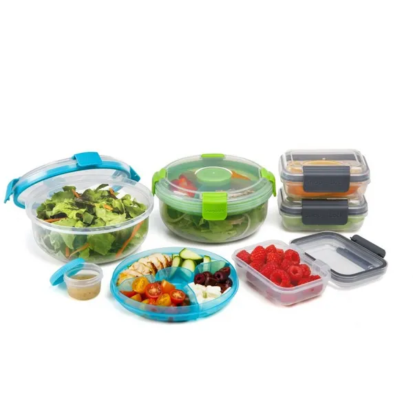 Progressive Snaplock 14-Piece Salad Set Woelk's House of Diamonds Russell, KS